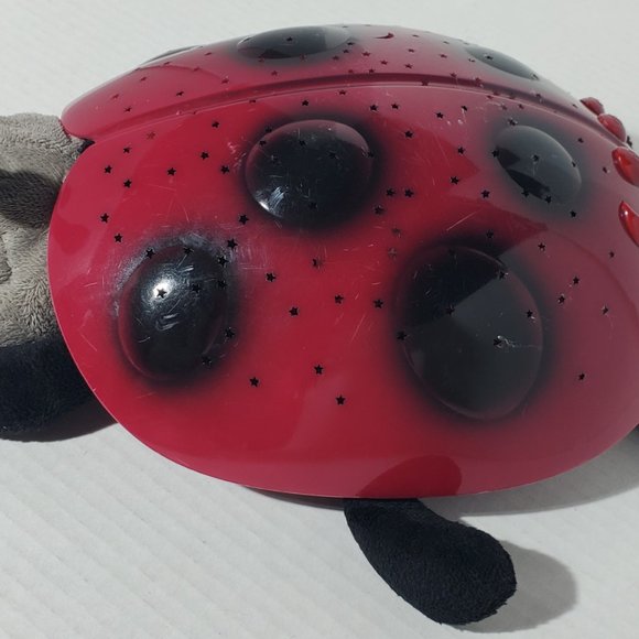 Cloud b Light Up Twilight Ladybug Night Light Plush Star Projector WORKS Baby - Picture 8 of 13
